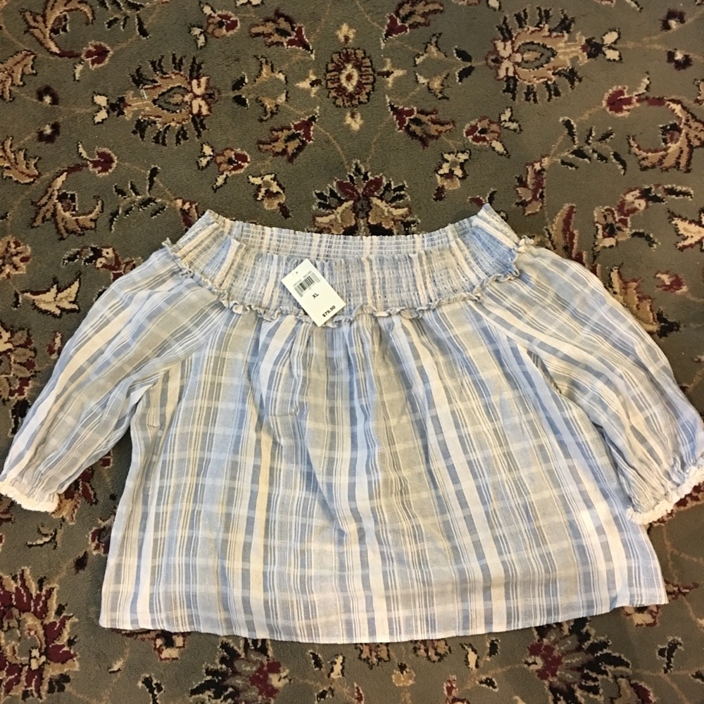Off the shoulder shirt